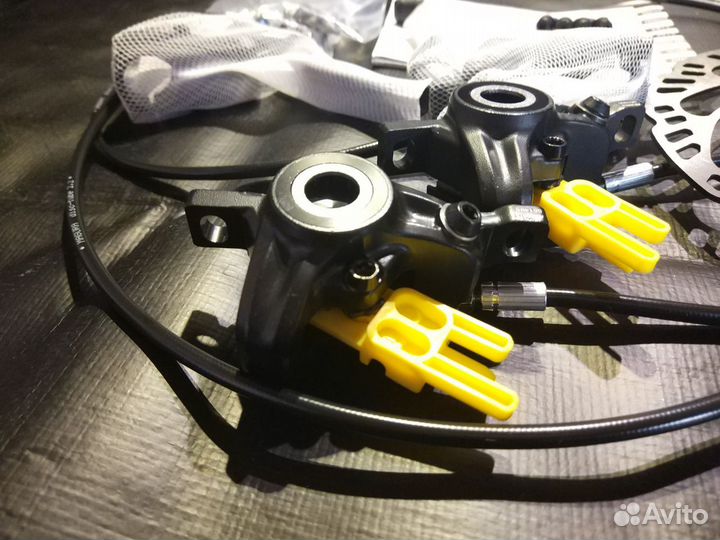 Комплект тормозов Magura MT4 с роторами 180мм