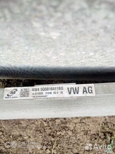 Радиатор volkswagen tiguan 2