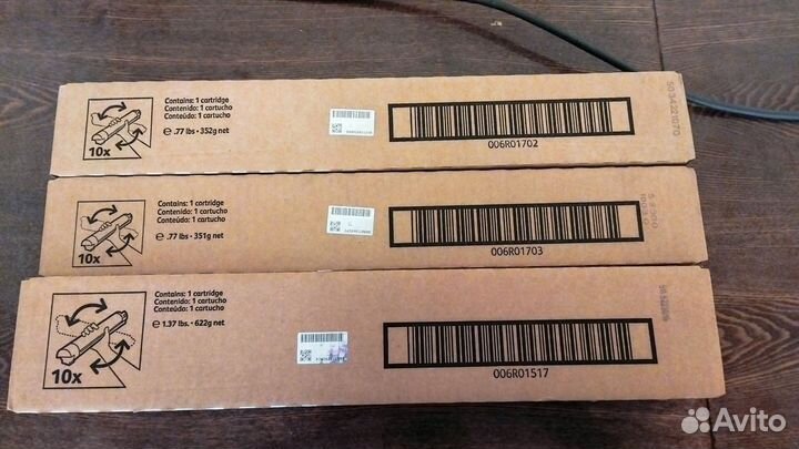 Новые картриджи Xerox 006R01517, 006R01702/03