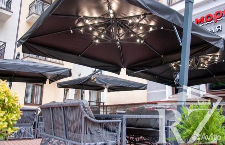 Зонт на центральной\боковой опоре