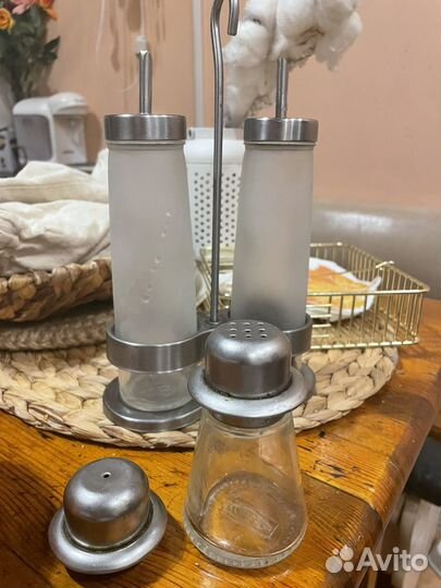 Солонка и перечница икеа IKEA