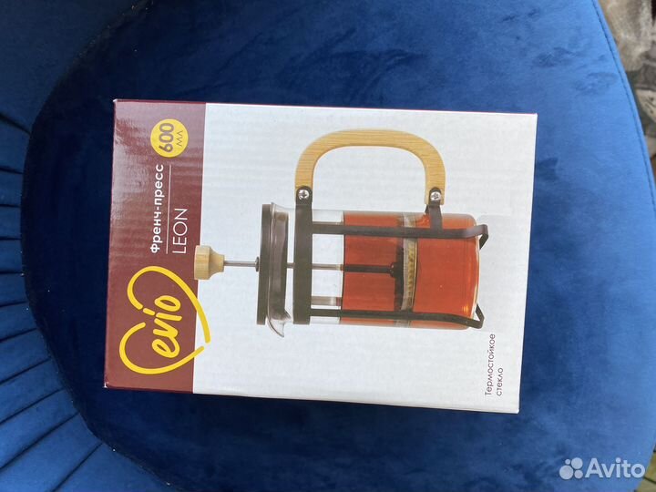 Френч пресс evio leon 600мл