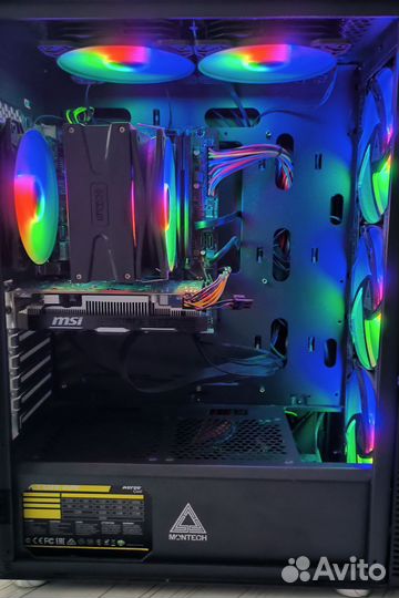 Игровой пк intel core i3 10100f