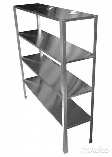 Стеллаж кухонный нерж.стк-950/500-Н-ют