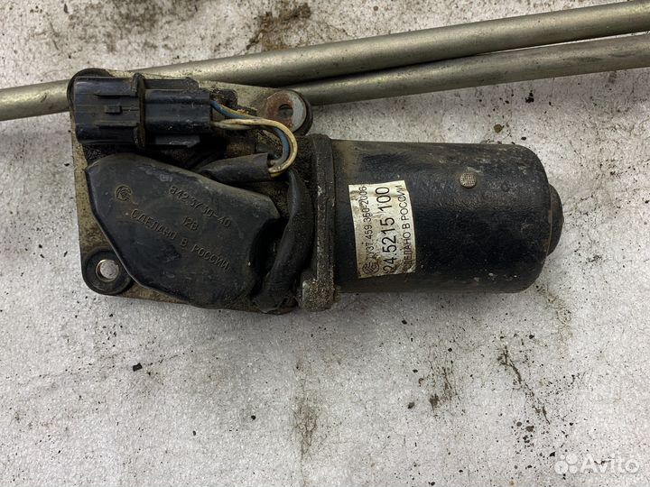 Моторчик дворников с трапецией Chevrolet Lanos