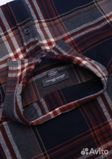 Eddie Bauer фланелевая рубашка в клетку p.M