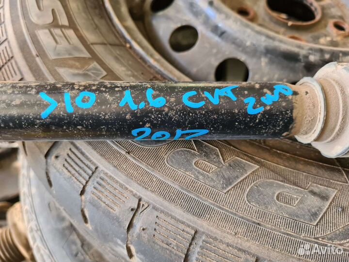 Привод передний правый Nissan Qashqai j10 1.6 CVT