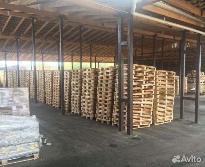 Поддоны деревянные б/у, европоддоны паллеты Опт