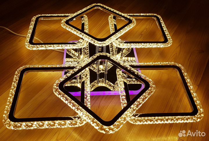 Светодиодная люстра 8029/6 CHR