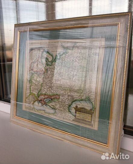 Карта, 1661 год