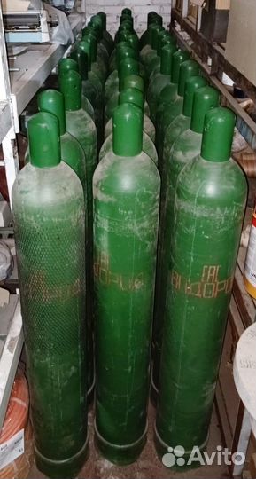 Водород в баллонах, 40л