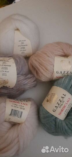 Пряжа Gassal Tango, Rock N Roll, Nordic, Лето