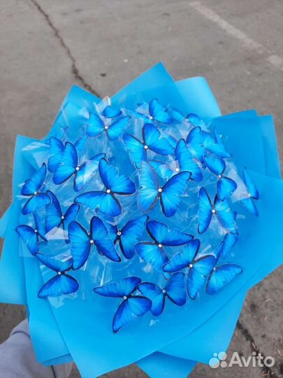 Букет с бабочками