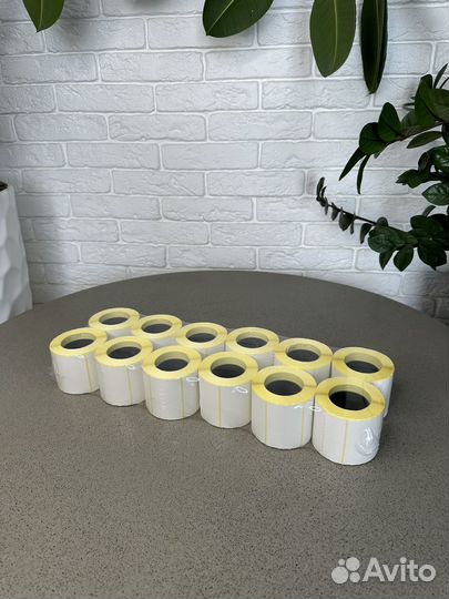 Этикетка для термопринтера 58x40 ozon WB