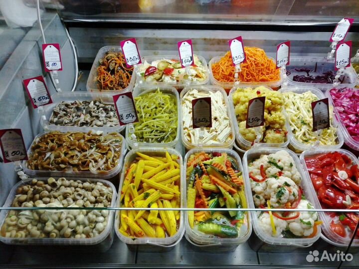 Квашенно-маринованная продукция. Корейские салаты