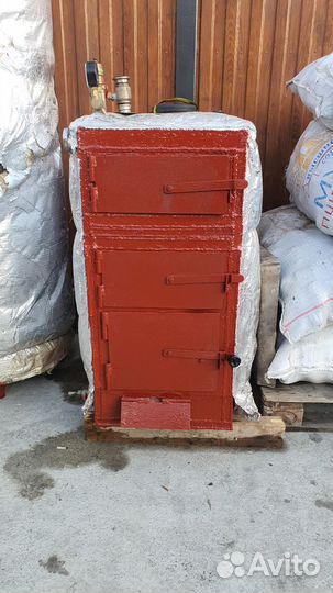 Печь отопительная с водяным контуром