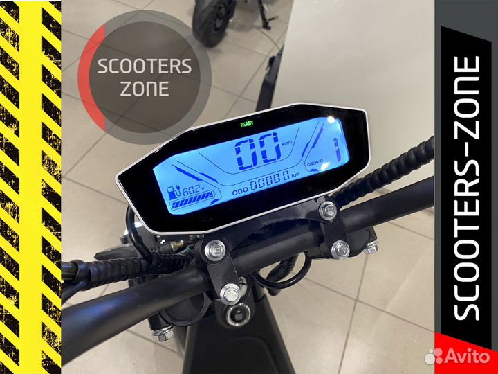 Электросамокат White Siberia WS-Pro Trike 3000