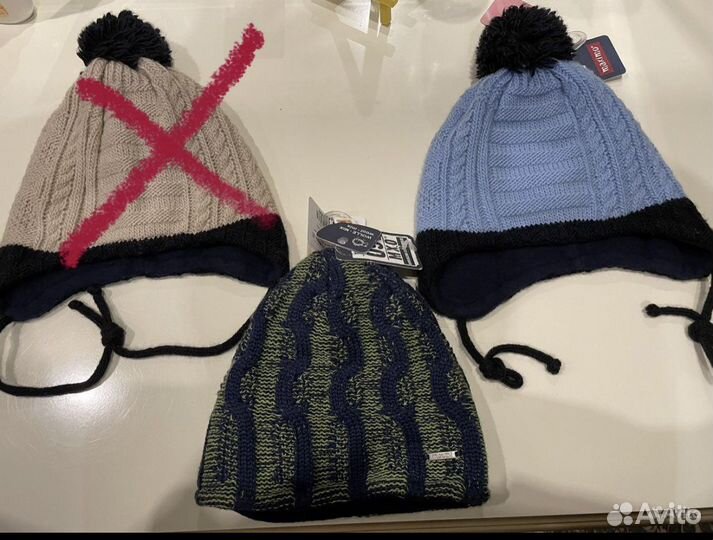 Шапка Maximo новая шерсть/флис 51 размер, 1-2 го