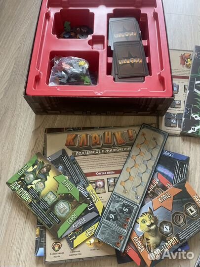 Кланк настольная игра