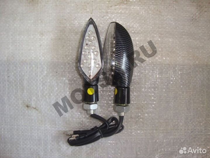 Указатель поворота светодиодный ромбовидный (пара)