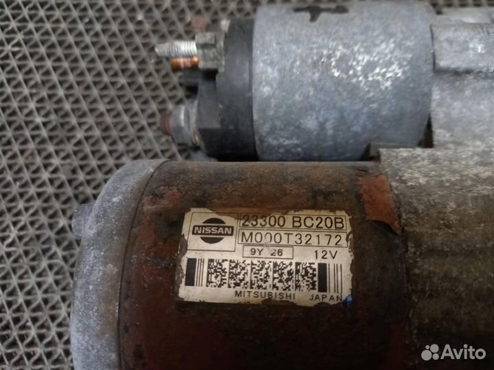 Стартер nissan qashqai J10