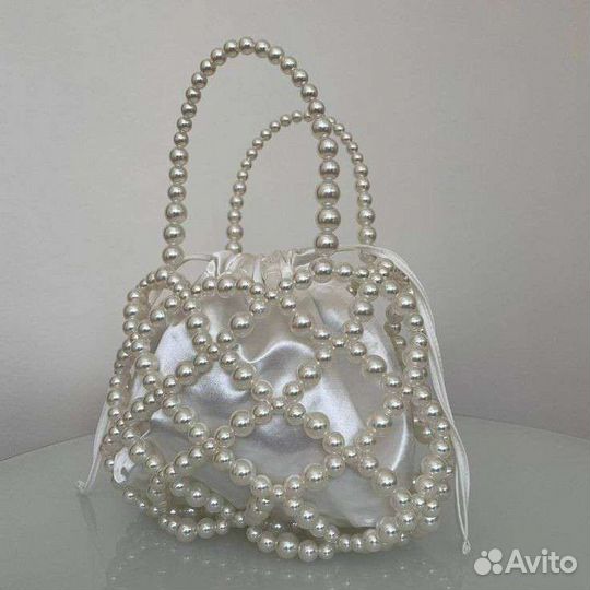 Сумка из бусин ручной работы