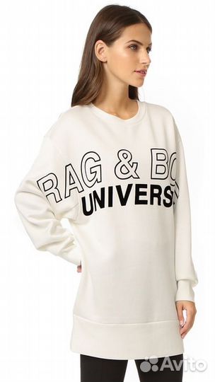 Rag Bone Объемный пуловер с рисунком