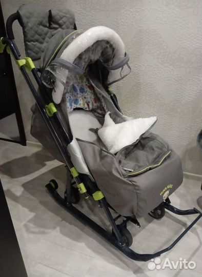 Коляска санки