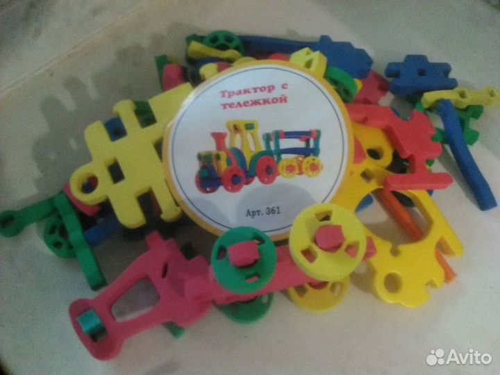 Мягкий конструктор (Бомик)