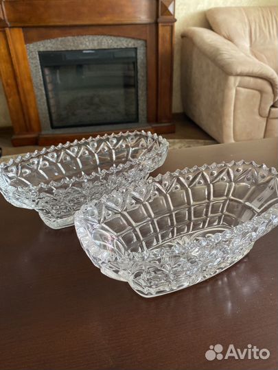 Ваза хрустальная СССР