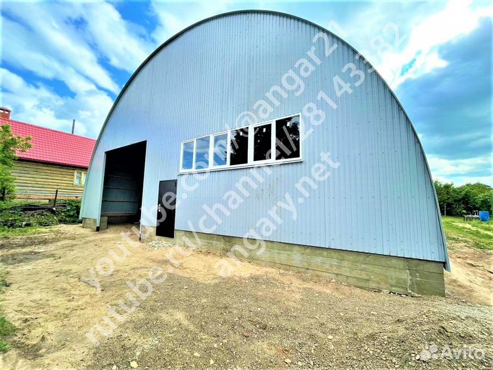 Ангар под ключ 270 м2