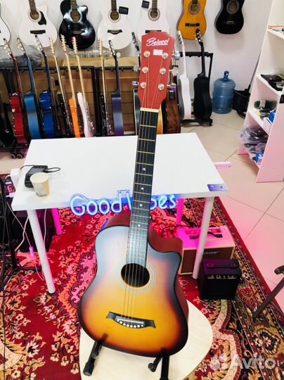 Гитара Belucci Новая (Бесплатная доставка)