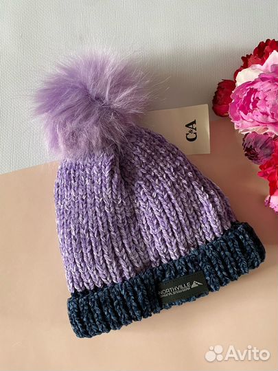 Новые шапочки и снуд C&A д/д 4-8 лет