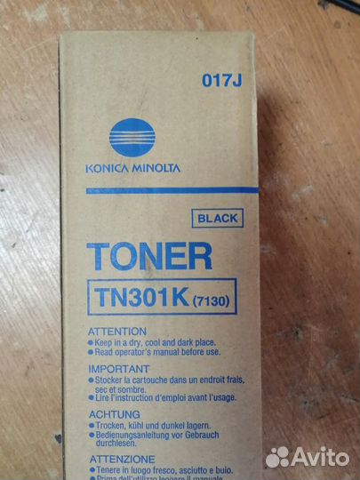 Тонер konica TN301K