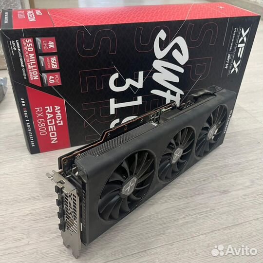 Видеокарты RX 6800, RX 6600, 2060Super, 1080TI
