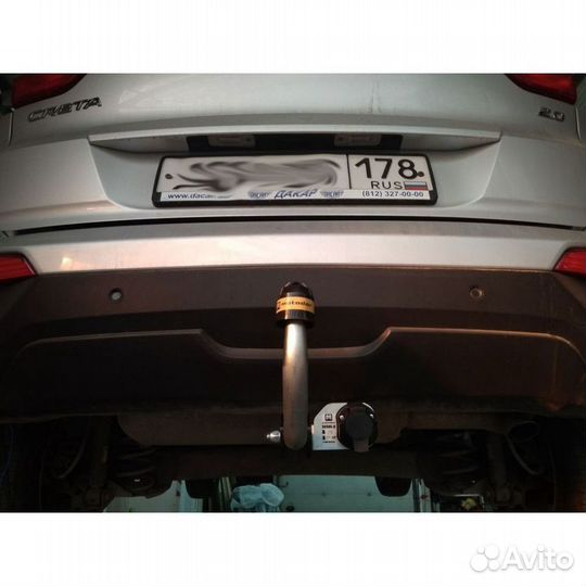 Фаркоп на Хендай Крета/Creta оцинко-ый шар 90906-A