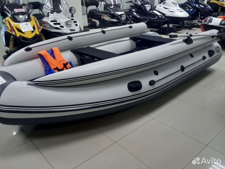 Лодка пвх Allaska 390 Drive Lux (Сибривер)