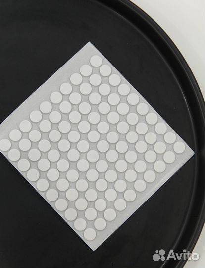 Наклейки для фитиледержателя двухсторонние 1 см