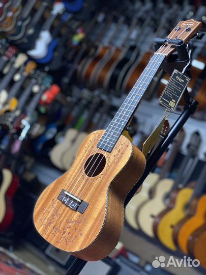 Укулеле концерт Sqoe Комплект