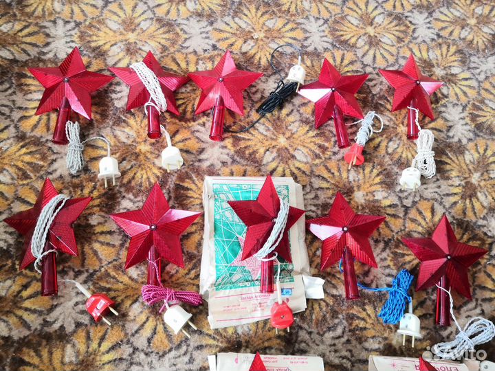 Звезда на ёлку СССР