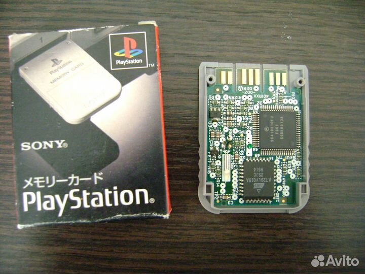 Ориг. карты памяти Gamecube и sony ps1 Япония