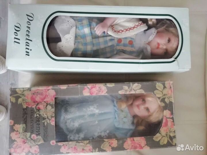 Кукла фарфоровая коллекционная