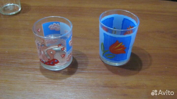 Посуда стаканы, стопки