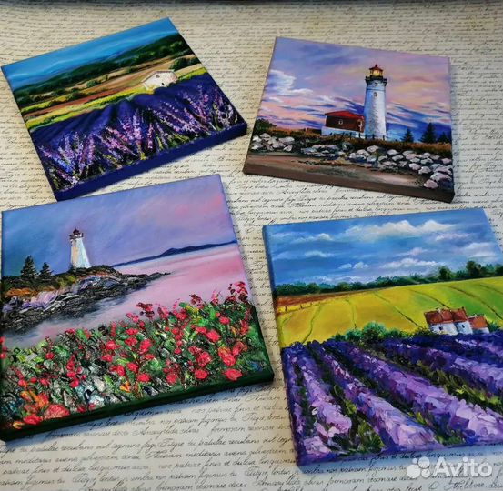 Серия миникартин 