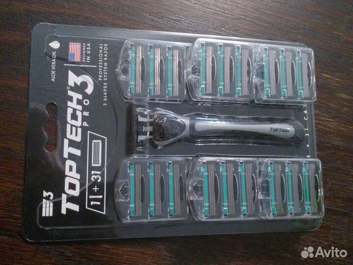 Бритвенный станок +31 сменная касета