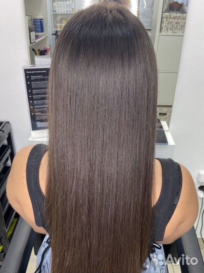 Кератиновое выпрямление (кератин/ботокс)