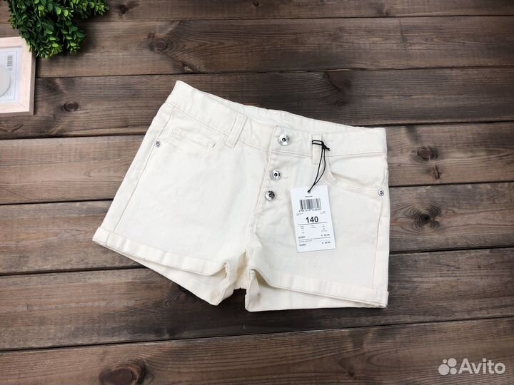 Шорты короткие джинсовые для девочки 140 Mexx