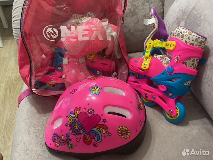 Детские ролики и защита