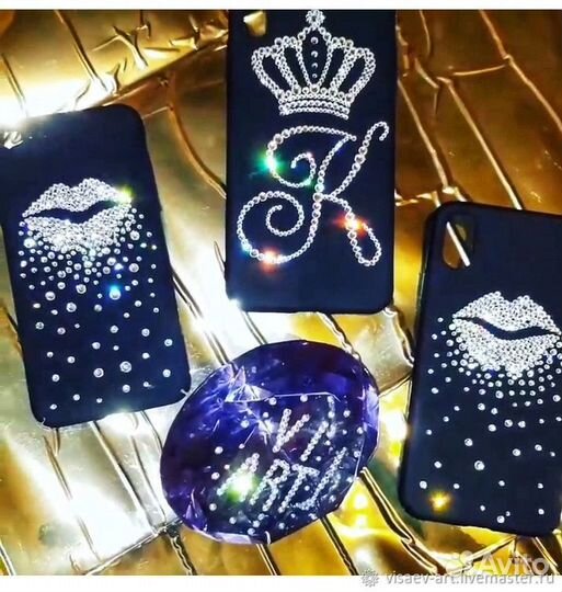 Украшения стразами Сваровски