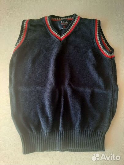 Жилет школьный на мальчика 134-140